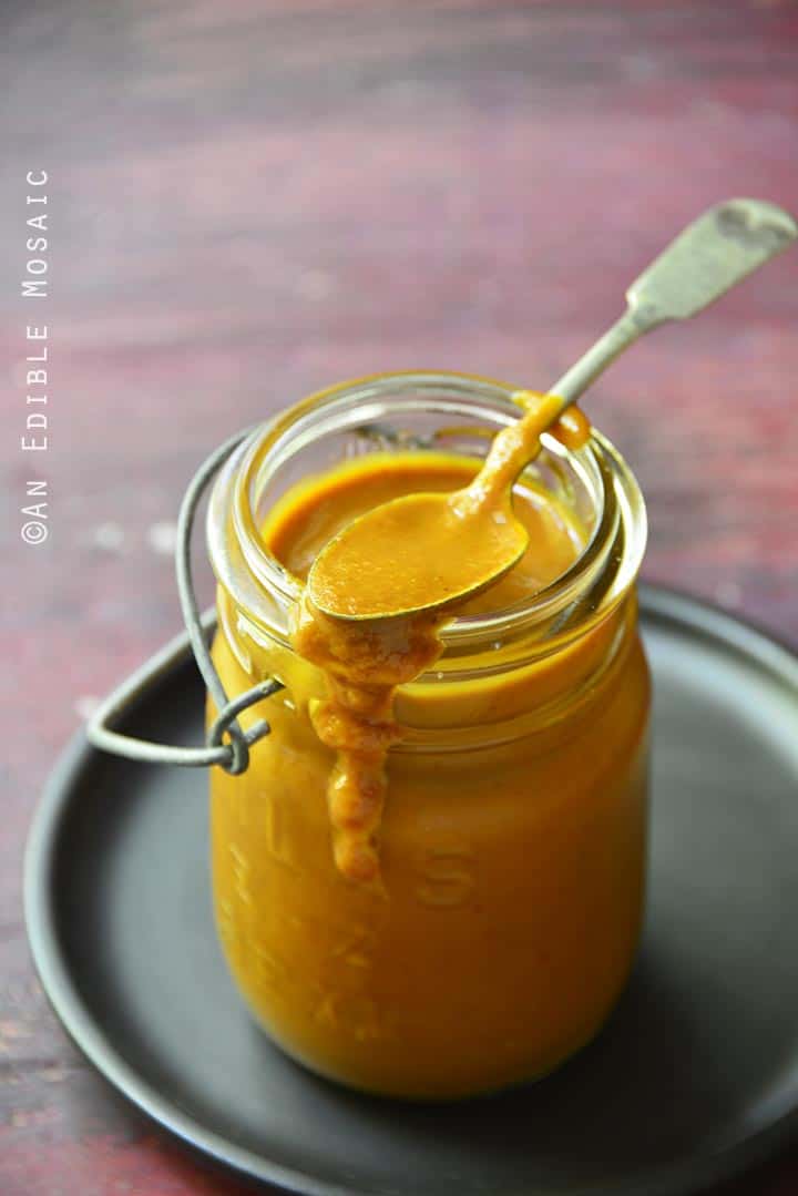 Ancho Chili Peach Blender BBQ Sauce 1