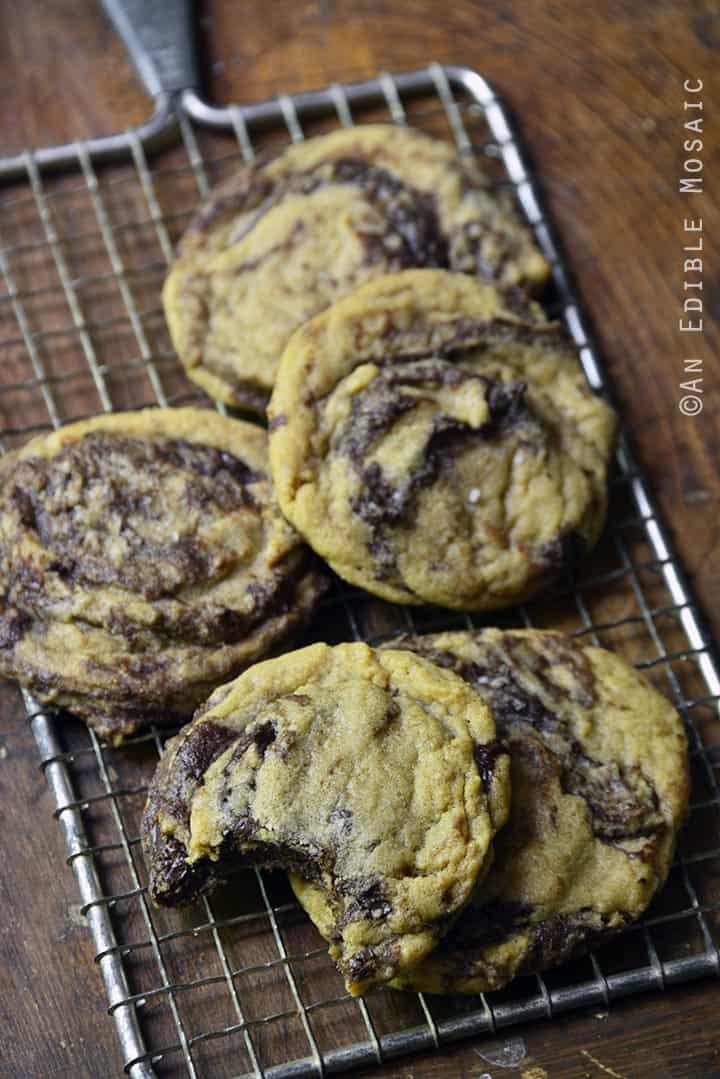 Giant Nutella Stuffed Chocolate Chip Cookie - Butternut Bakery