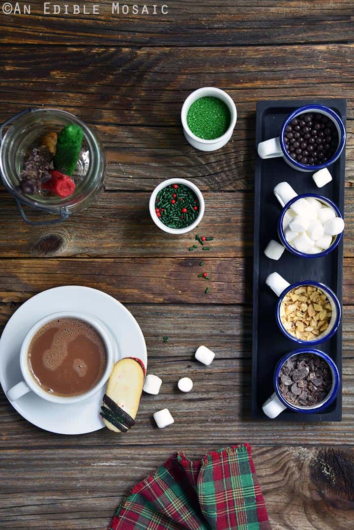 Easy Favorite Hot Chocolate Recipe and DIY Hot Chocolate Topping Bar