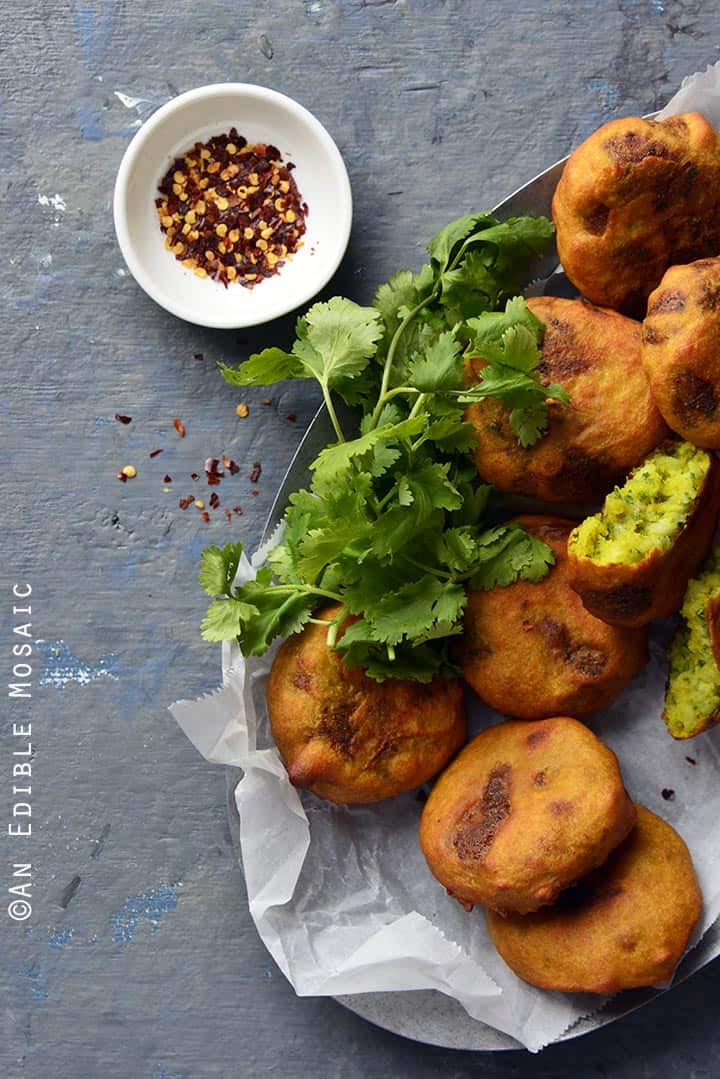 Crispy Indian Potato Cakes (Aloo Tikki)