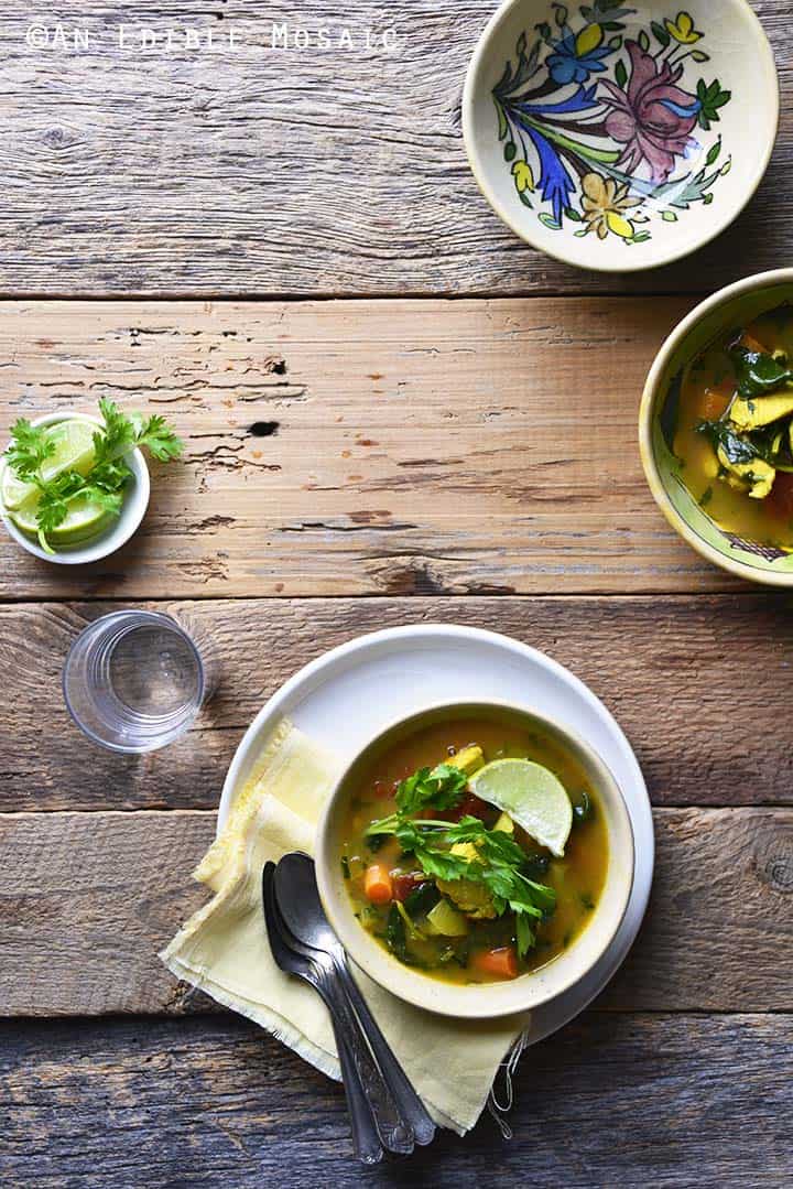 Thai Chicken and Vegetable Soup