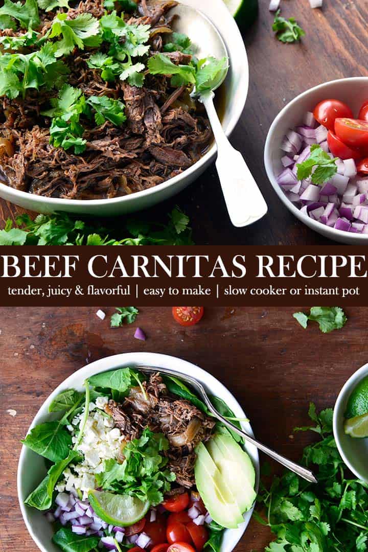 beef carnitas recipe pin