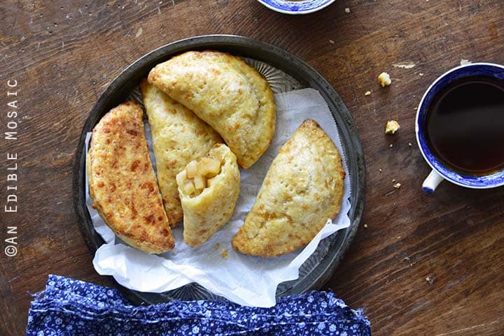 Sweet Apple Hand Pies with Cheddar Shortcrust Horizontal Orientation