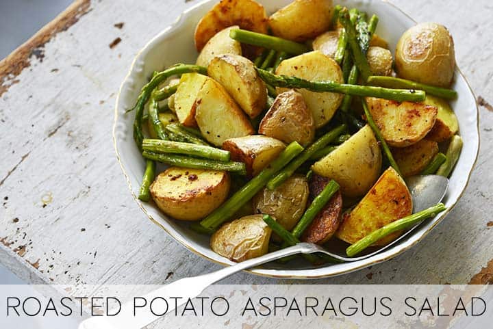 asparagus potato salad recipe with description