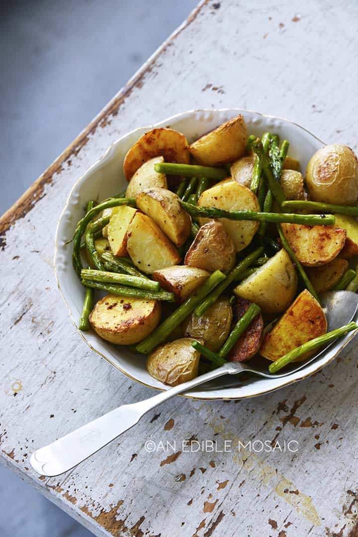 potato asparagus salad recipe