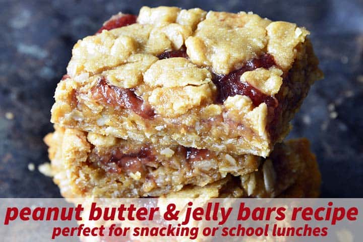 Peanut Butter and Jelly Bars Recipe with Description