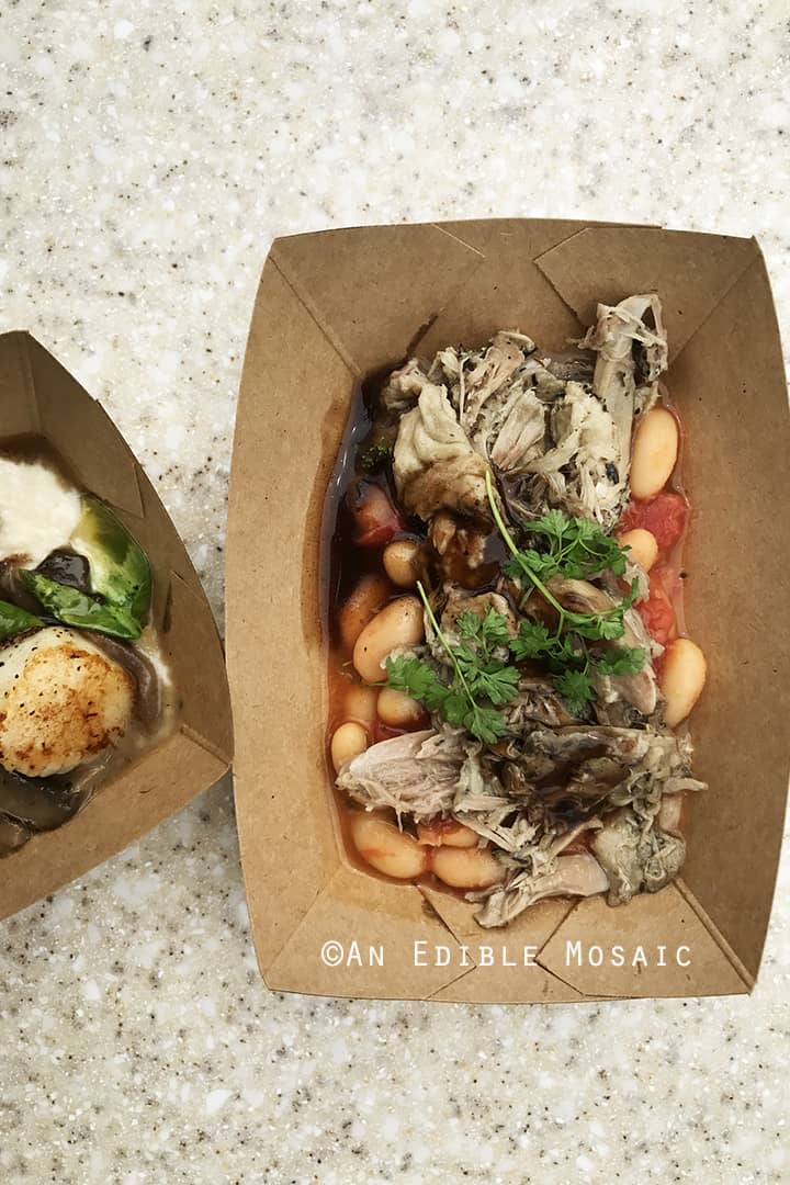 Pulled Duck Confit from Epcot Food and Wine Festival