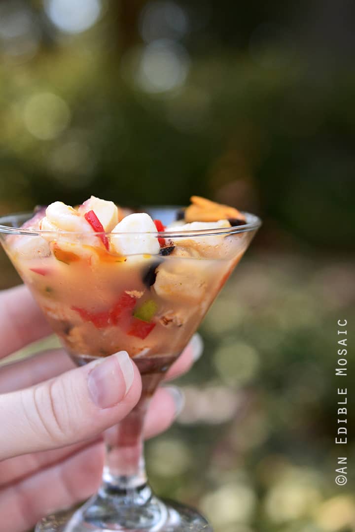 Seafood Salad from Epcot Food and Wine Festival