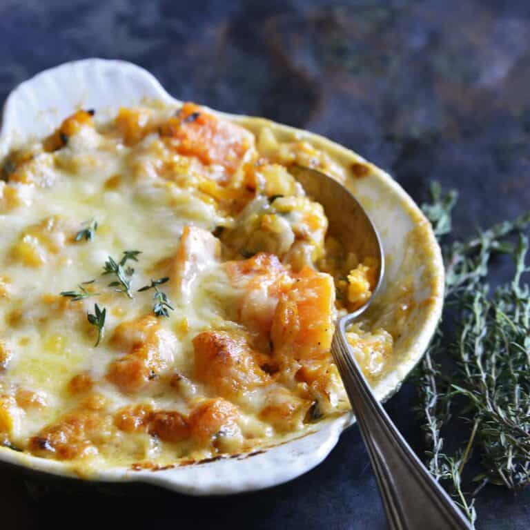 butternut squash casserole featured image