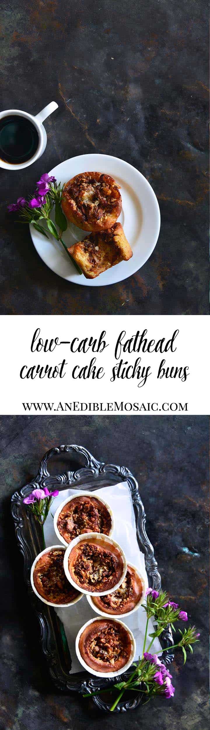 Low-Carb Fathead Carrot Cake Sticky Buns Long Pin