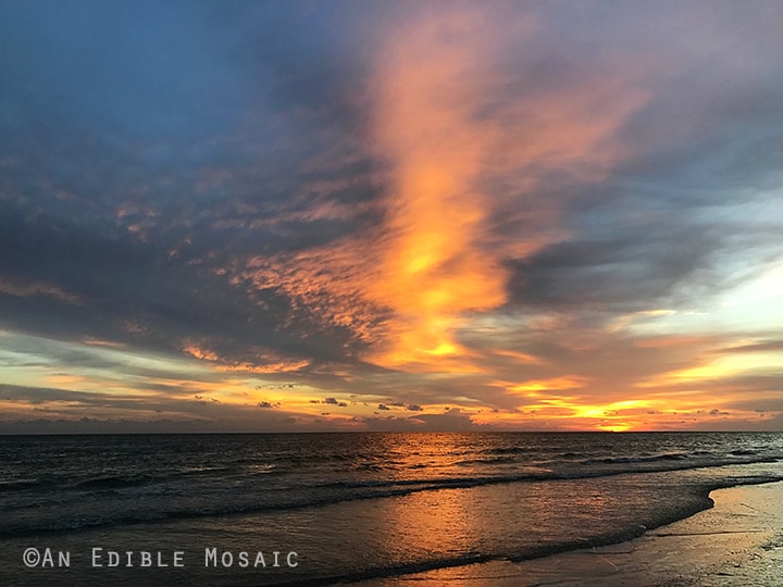 Sunset at St Pete Beach Florida