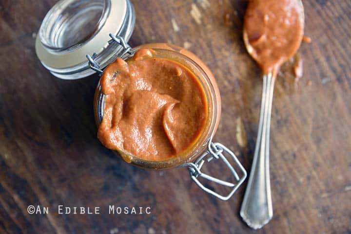 Close Up of Easy Low Carb BBQ Sauce Recipe