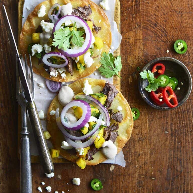 beef tostadas featured image