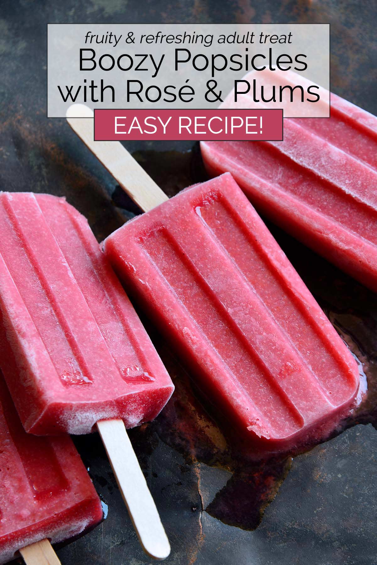 boozy plum popsicles recipe pin