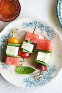 watermelon appetizer skewers featured image