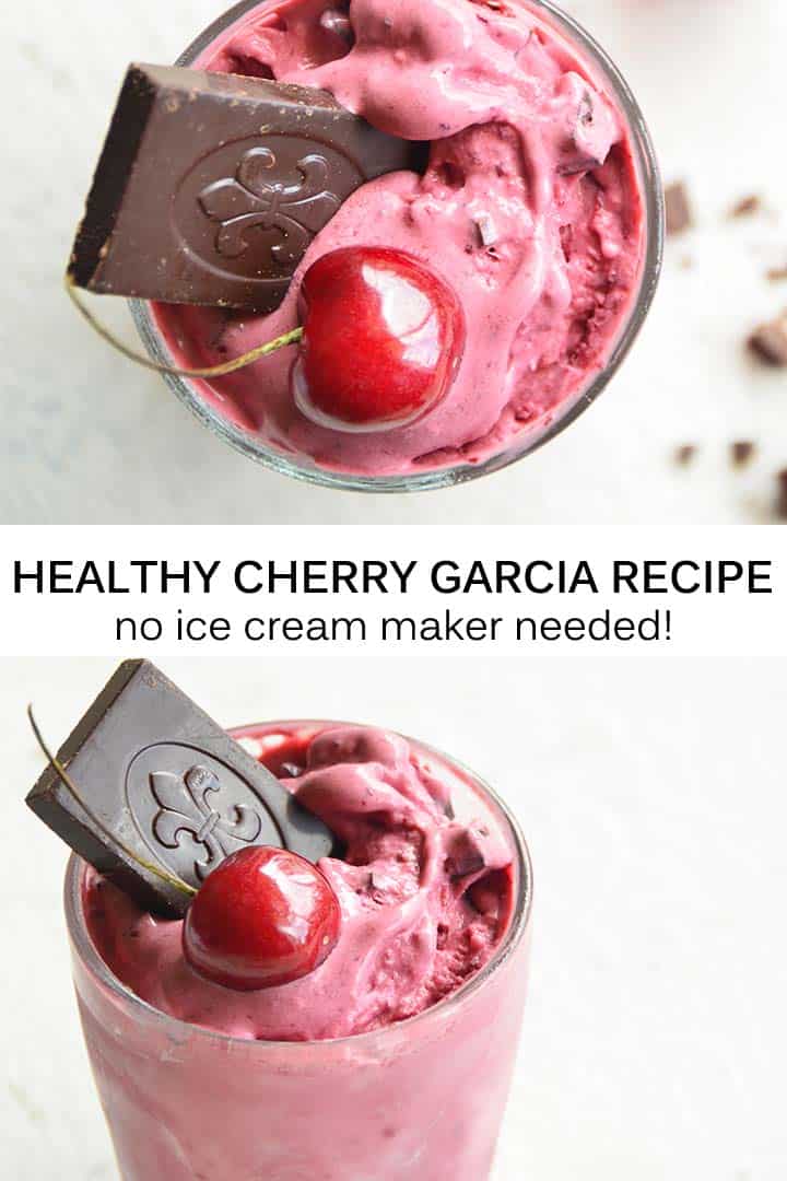 Healthy Cherry Garcia Recipe Pin
