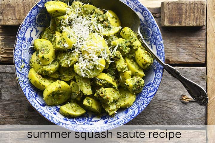 Summer Squash Saute Recipe with Description