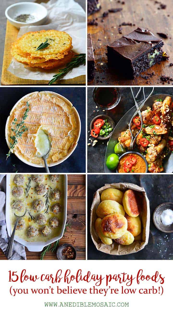 15 Low Carb Holiday Party Foods