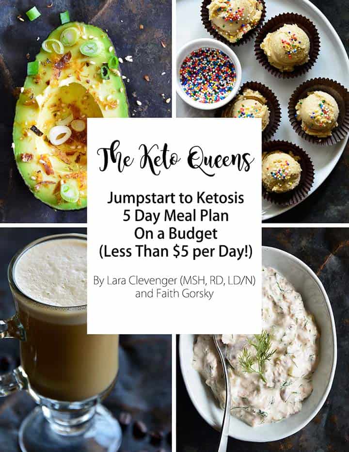 5 Day Keto on a Budget Jumpstart Meal Plan