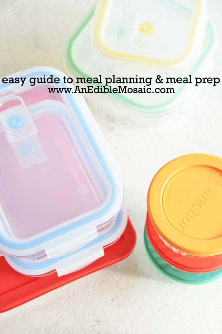 Easy Guide to Meal Planning and Meal Prep with Meal Prep Containers