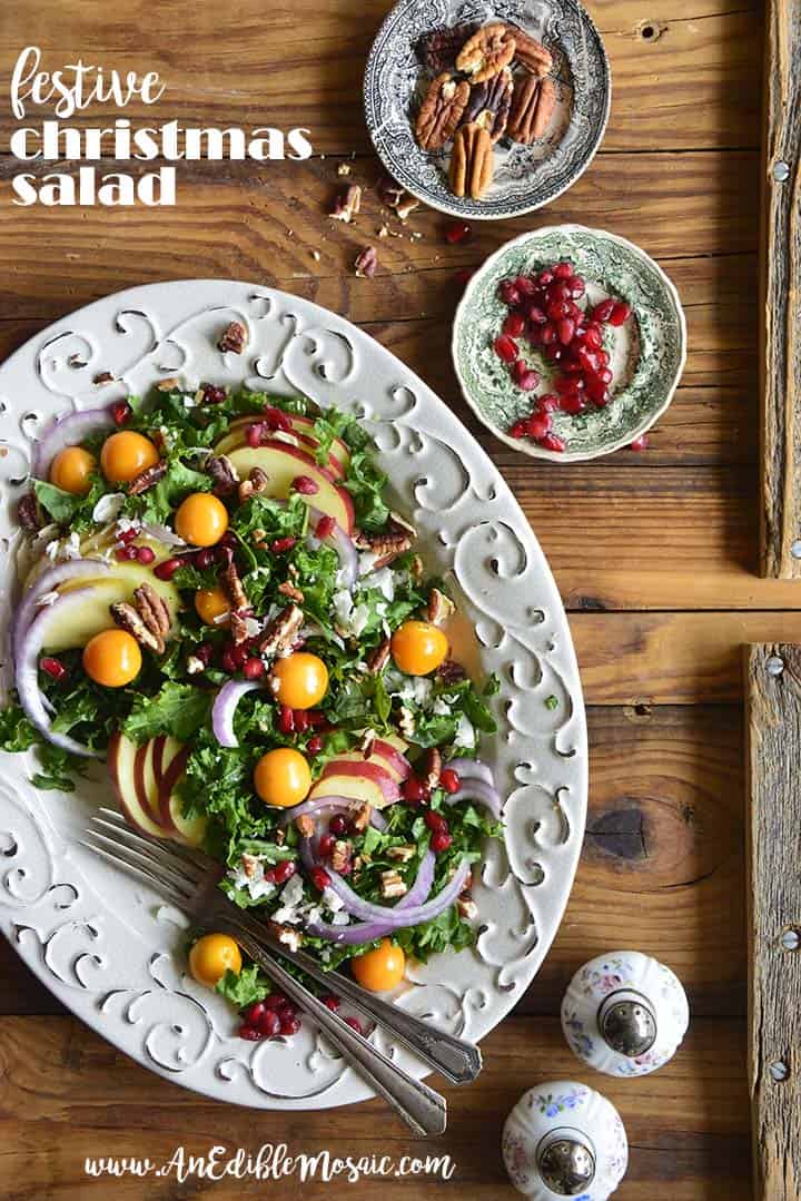 Festive Christmas Salad Recipe with Description