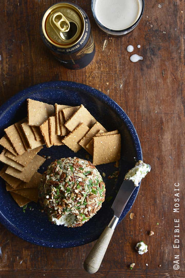 Easy Ranch Cheese Ball Recipe with Guinness
