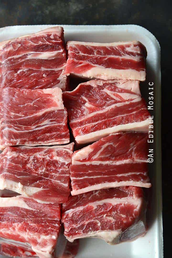 Raw Short Ribs