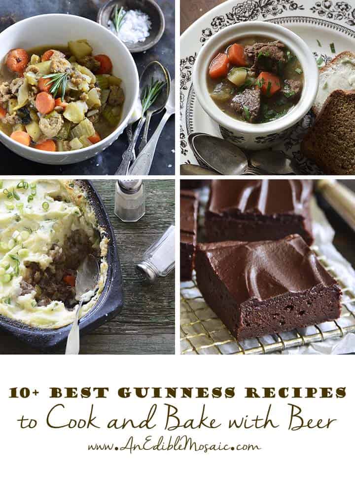 10+ Best Guinness Recipes to Cook and Bake with Beer Collage