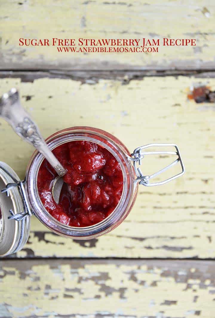 Sugar Free Strawberry Jam Pin