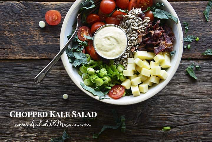 Chopped Kale Salad with Description