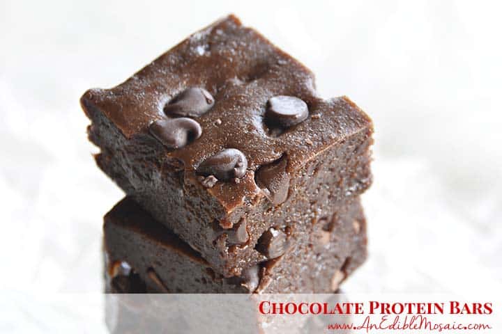 Chocolate Protein Bars with Description