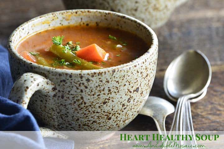 Heart Healthy Soup with Description
