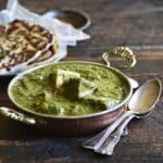 keto spinach curry featured image