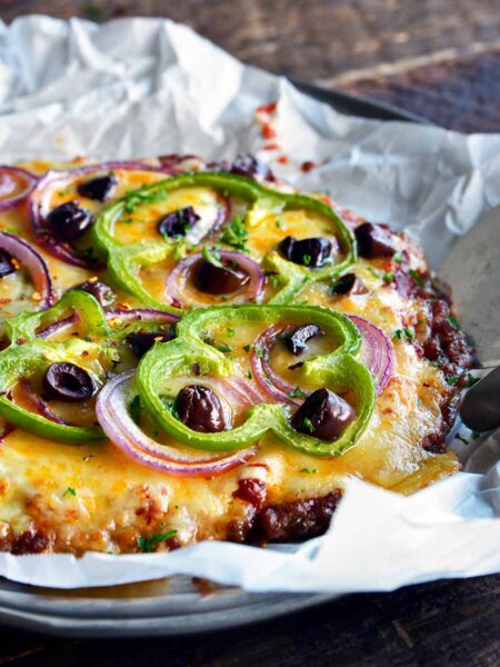 meatza meat pizza recipe featured image