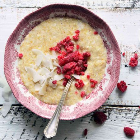 gluten free keto porridge featured image