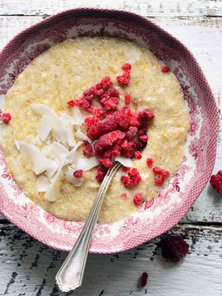 gluten free keto porridge featured image
