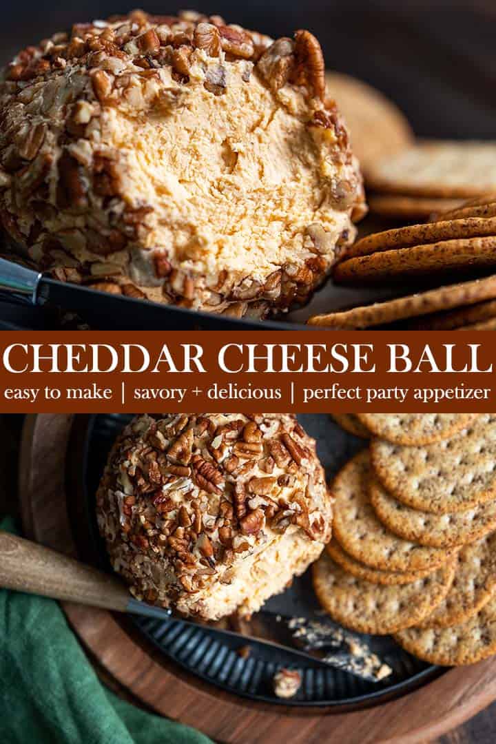 cheddar cheese ball pin