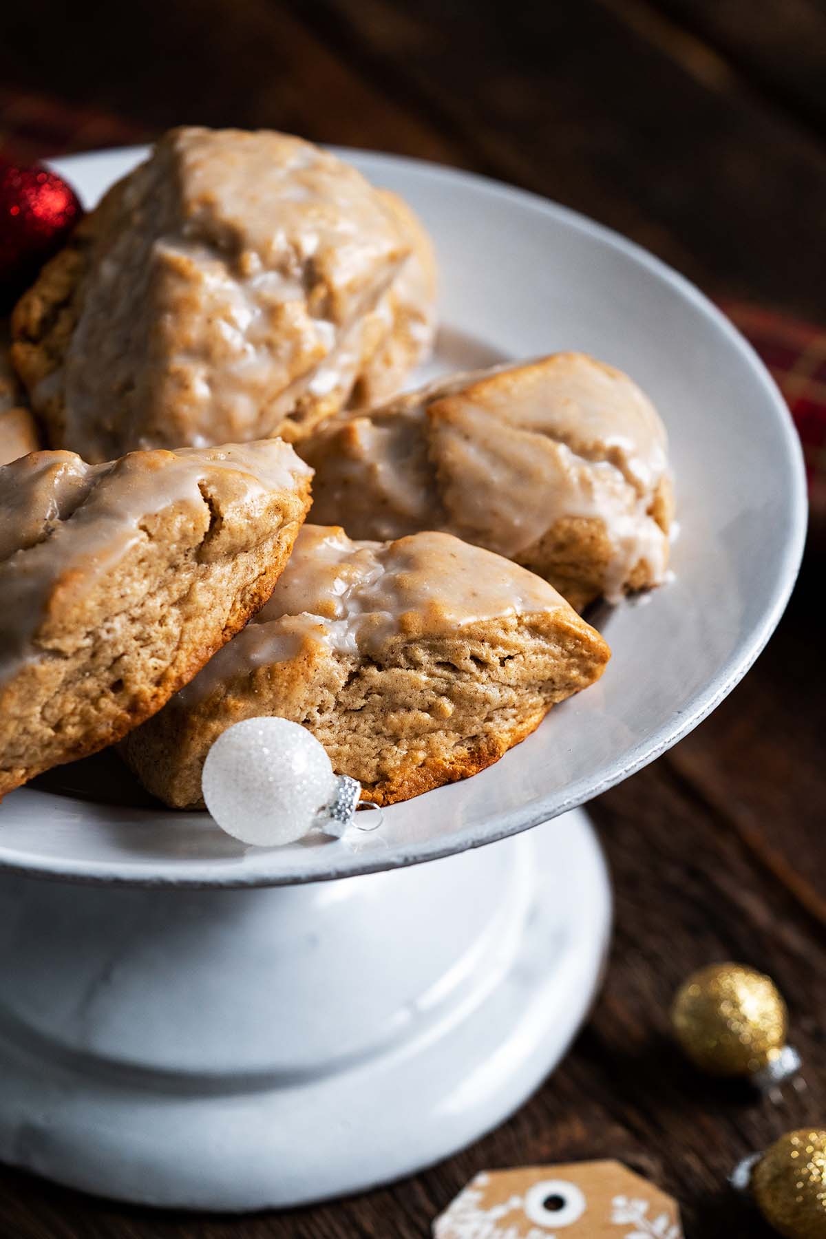 gingerbread scones