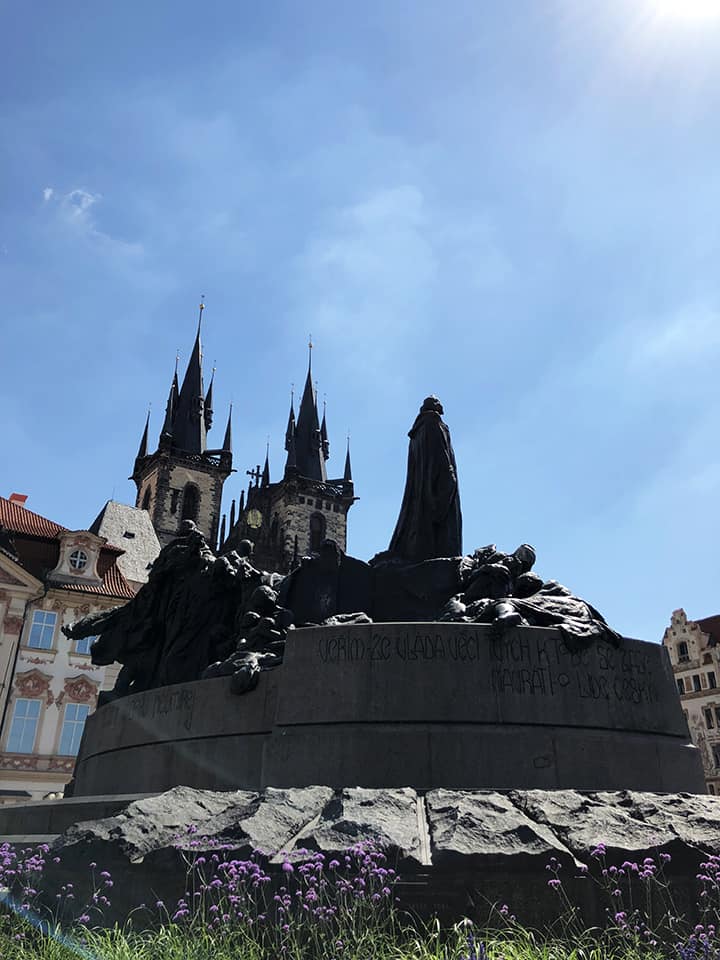 Jan Hus Memorial in Praha