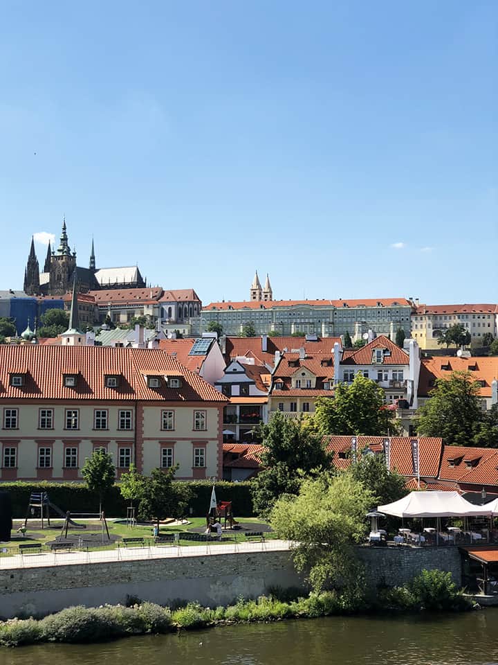 Prague Castle From a Distance