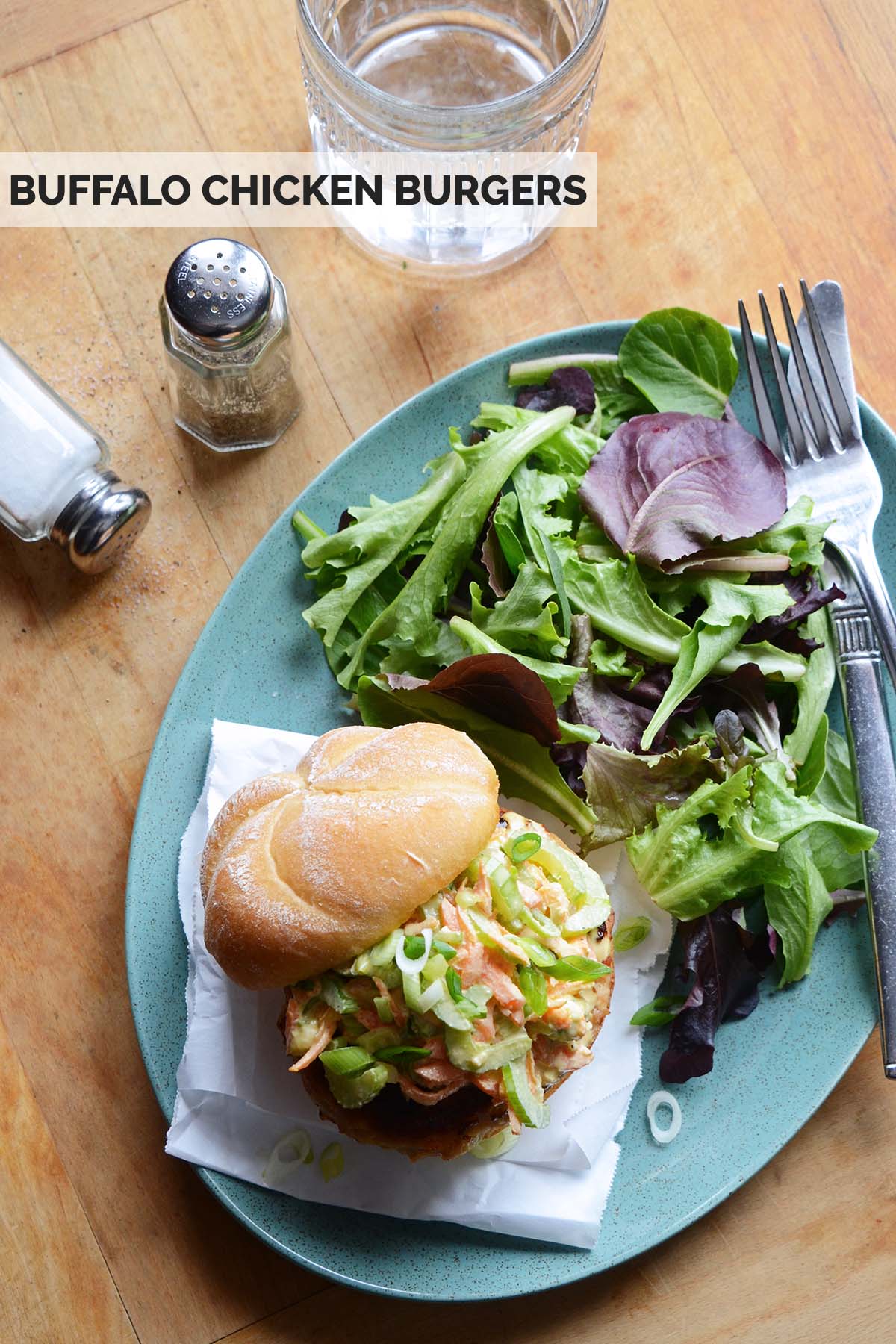 buffalo chicken burger recipe