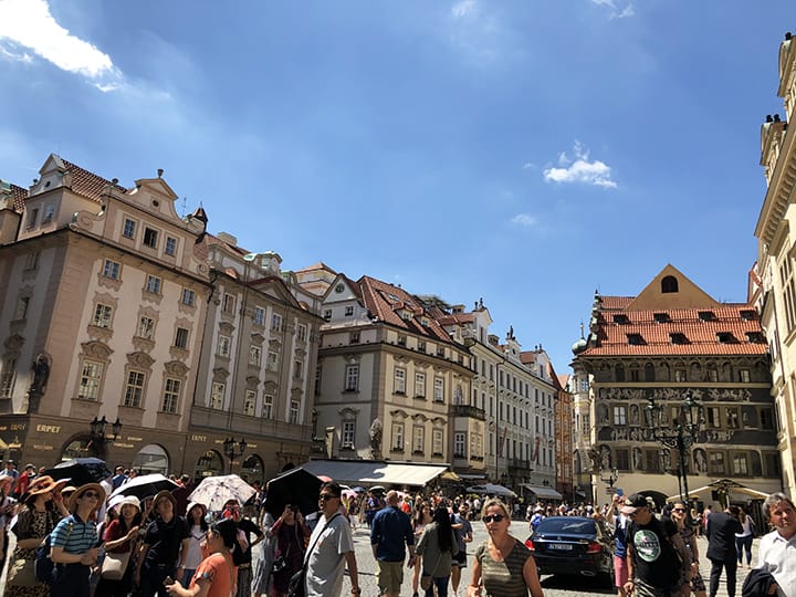 Shopping Old Town Square Prague