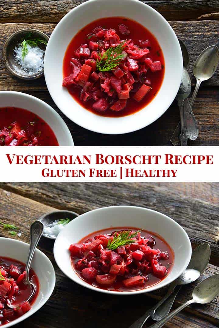 Vegetarian Borscht Soup Pin