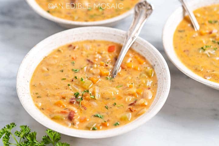 nutritious white bean soup