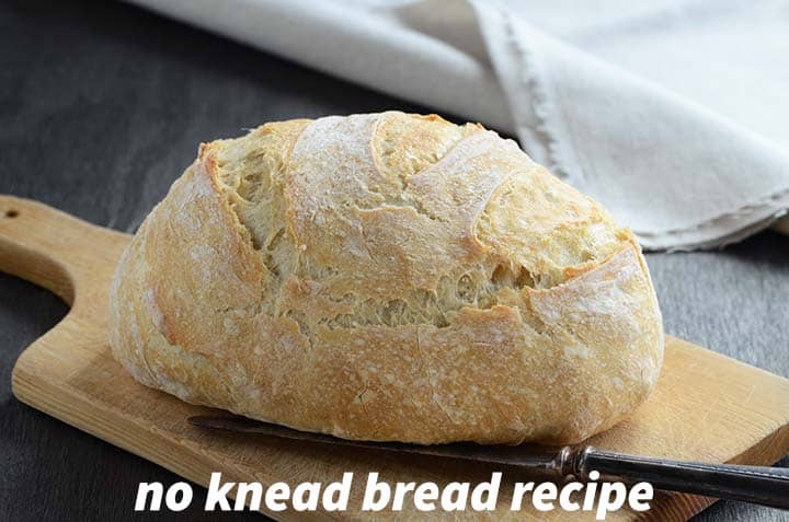 No Knead Bread Recipe with Description