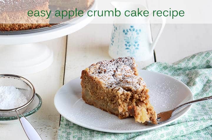 Easy Apple Crumb Cake with Description