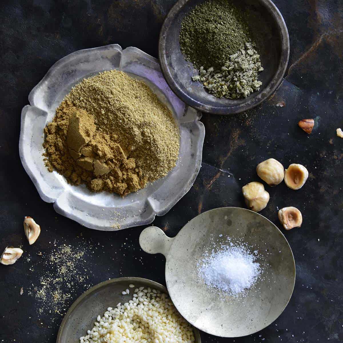 Dukkah spice mix top
