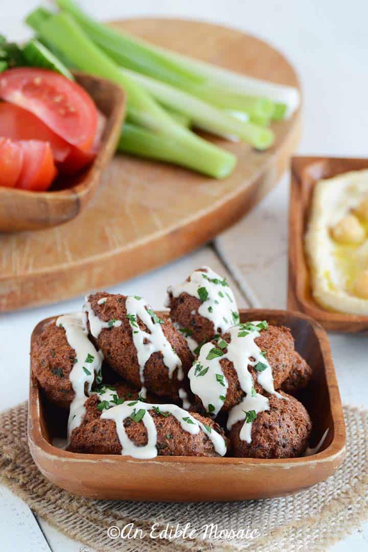 Falafel with Tahini Sauce