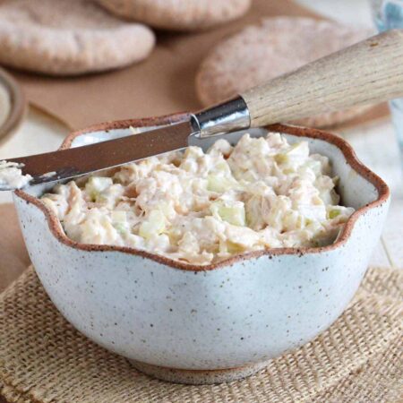 canned chicken salad recipe featured image