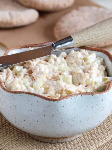 canned chicken salad recipe featured image